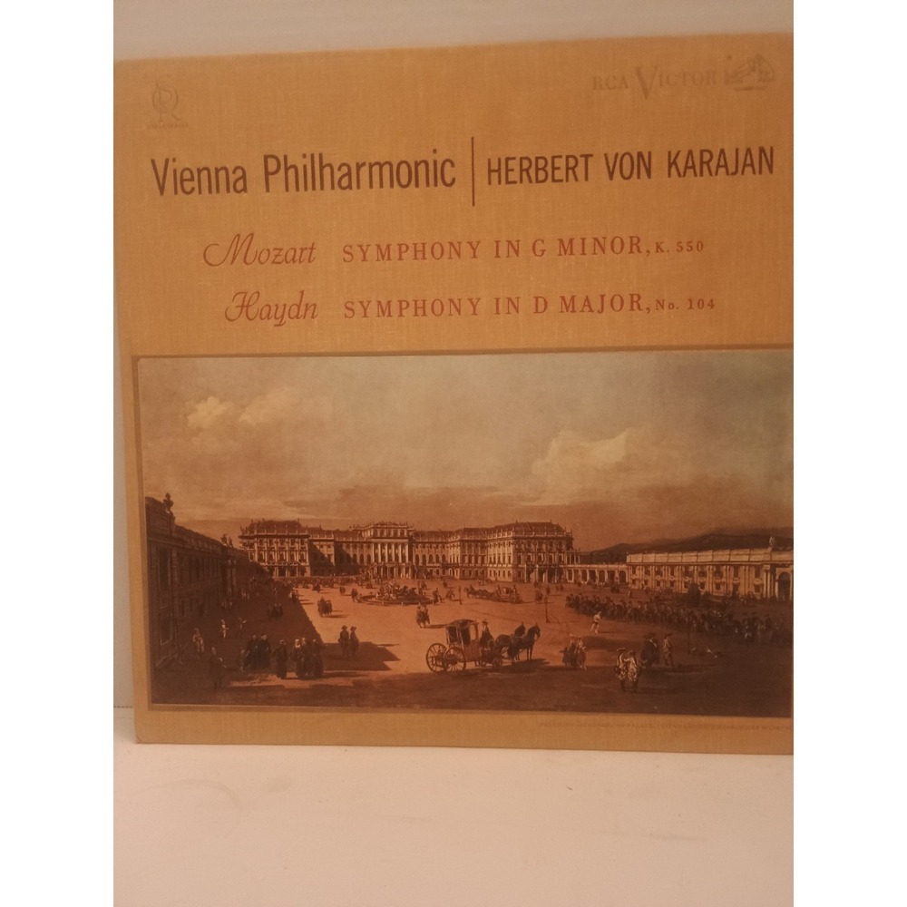 Vienna Philharmonic Herbert Von Karajan Brahms Symphony No.1 LP~Vinyl